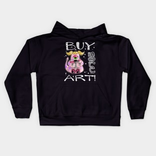 Buy More Art Monster with Clay Vase Kids Hoodie